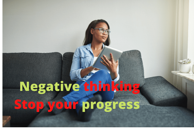 negative thinking essay in hindi